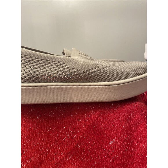 BOC Born Concept Canvas Shoes Women Size 8.5 Beige Canvas Slip On Comfort Loafer - Picture 6 of 13